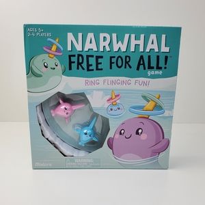 Narwhal Free For All Ring Fling Board Game